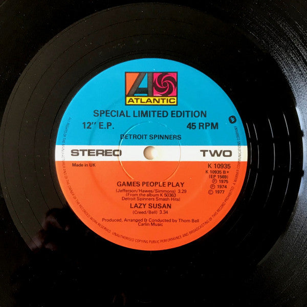 The Detroit Spinners* : Could It Be I'm Falling In Love (12", EP, Ltd)