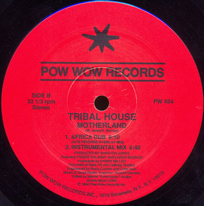 Tribal House : Motherland (12")