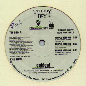 Coldcut Featuring Lisa Stansfield : People Hold On (12", Promo)
