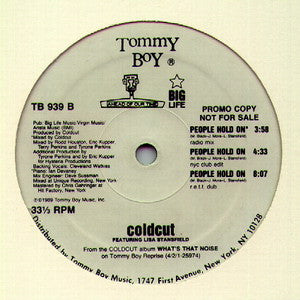 Coldcut Featuring Lisa Stansfield : People Hold On (12", Promo)