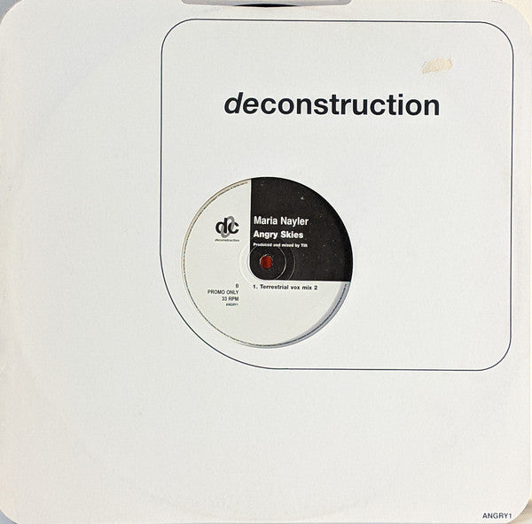 Maria Nayler : Angry Skies (12", Promo)