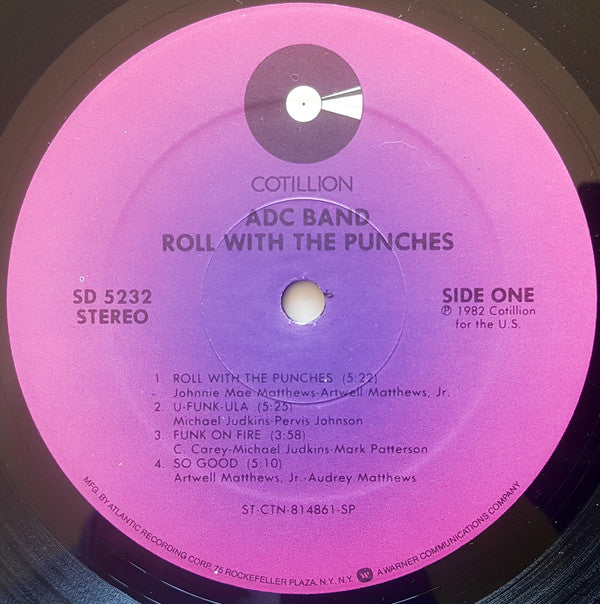 ADC Band : Roll With The Punches (LP, Album, SPC)