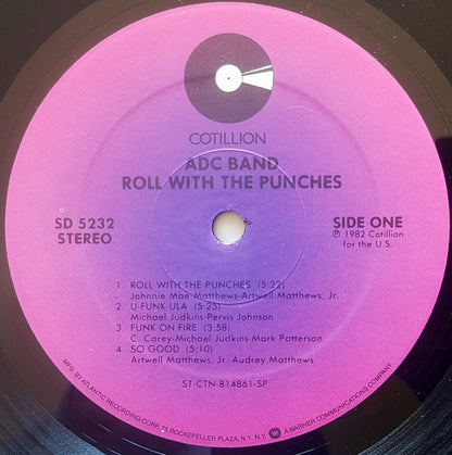 ADC Band : Roll With The Punches (LP, Album, SPC)