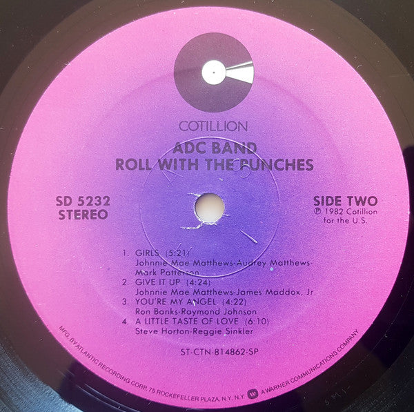 ADC Band : Roll With The Punches (LP, Album, SPC)