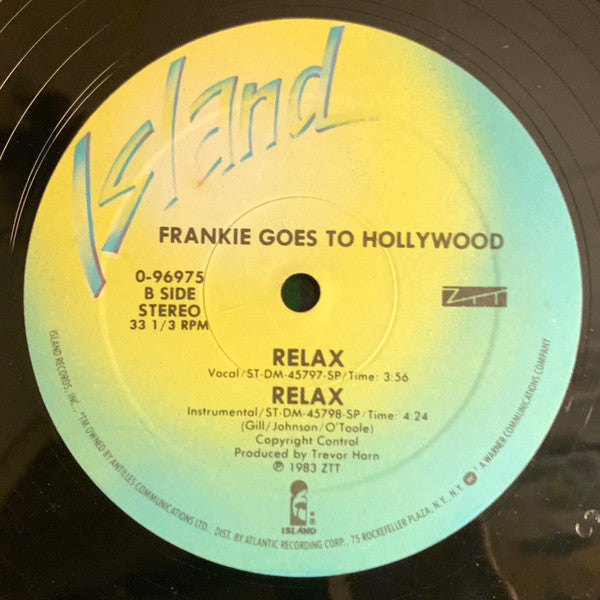 Frankie Goes To Hollywood : Relax (12", SRC)