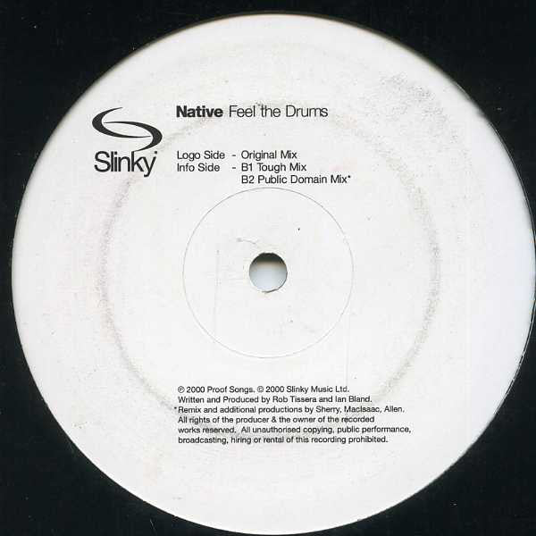Native : Feel The Drums (12")