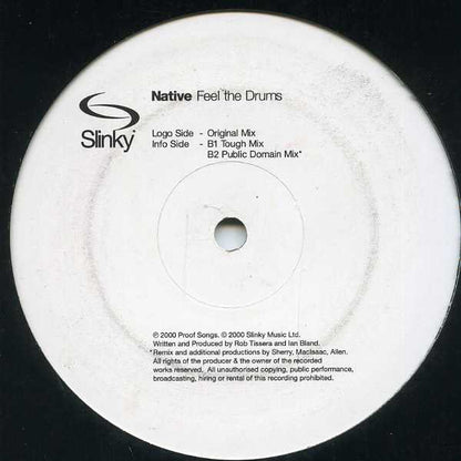 Native : Feel The Drums (12")