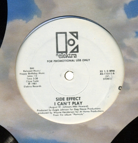 Side Effect : I Can't Play / Do It (12", Promo)