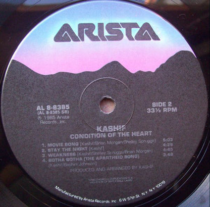Kashif : Condition Of The Heart (LP, Album)