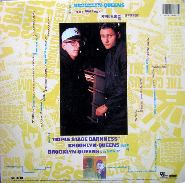 3rd Bass : Brooklyn-Queens (12")