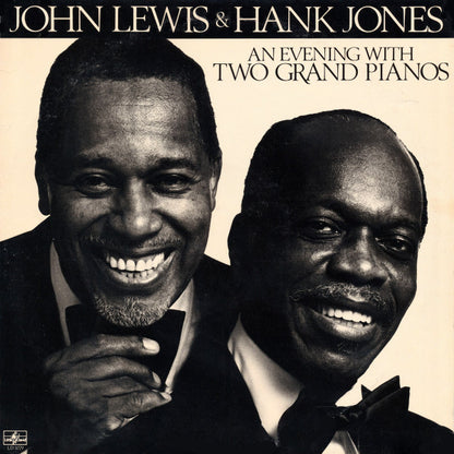 John Lewis (2) & Hank Jones : An Evening With Two Grand Pianos (LP, Album, Spe)