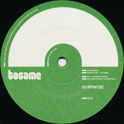 Dublex Inc. : Tócame (12")