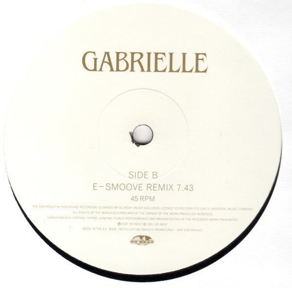 Gabrielle : Don't Need The Sun To Shine (To Make Me Smile) (2x12", Promo)