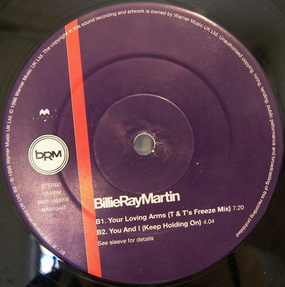 Billie Ray Martin : You And I (Keep Holding On) (12")