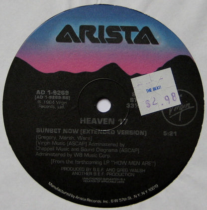 Heaven 17 : Sunset Now (12", Single)