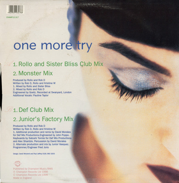 Kristine W : One More Try (12")