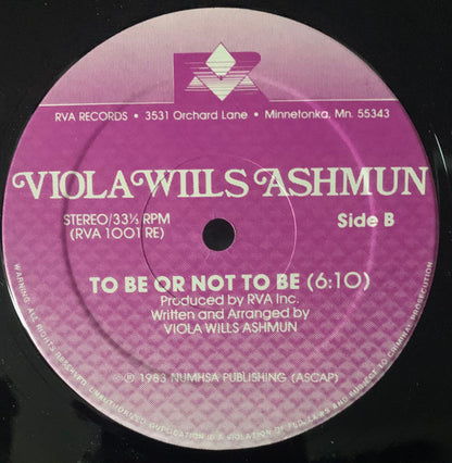 Viola Wills Ashmun* : Space (12")