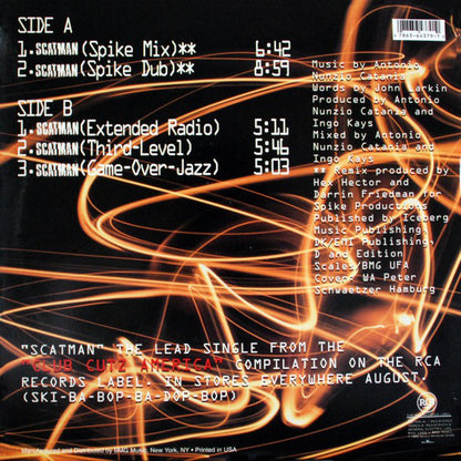 Scatman John : Scatman (Ski-Ba-Bop-Ba-Dop-Bop) (12")