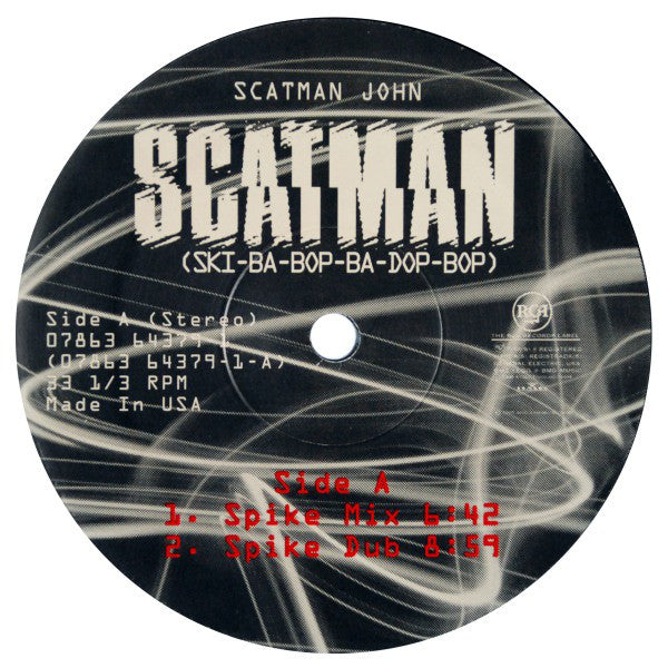 Scatman John : Scatman (Ski-Ba-Bop-Ba-Dop-Bop) (12")