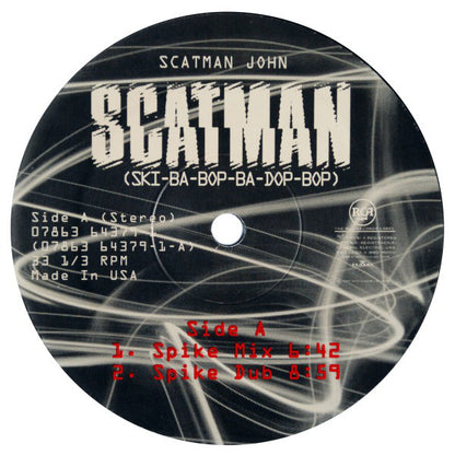 Scatman John : Scatman (Ski-Ba-Bop-Ba-Dop-Bop) (12")