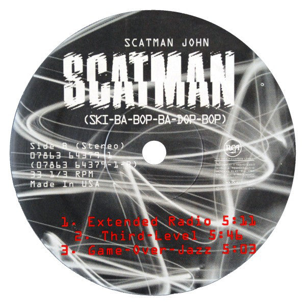 Scatman John : Scatman (Ski-Ba-Bop-Ba-Dop-Bop) (12")