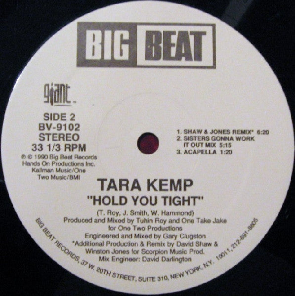 Tara Kemp : Hold You Tight (12", Maxi)