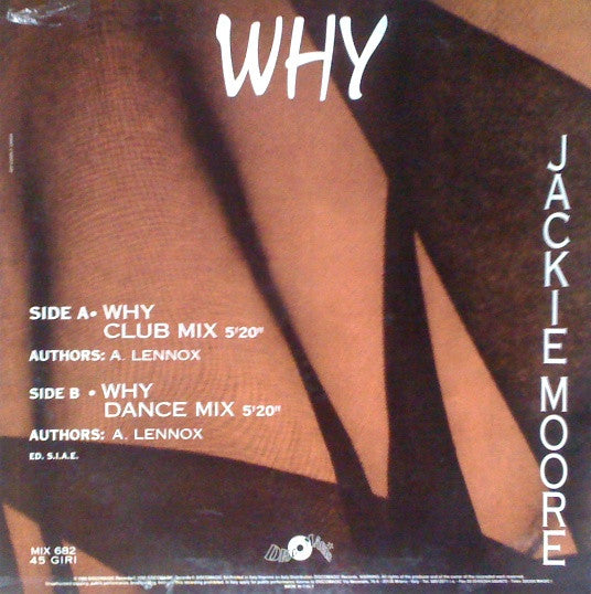 Jackie Moore (2) : Why (12")