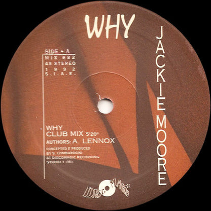 Jackie Moore (2) : Why (12")
