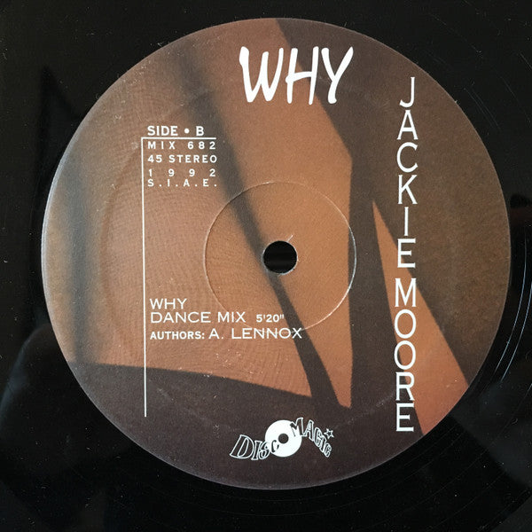 Jackie Moore (2) : Why (12")