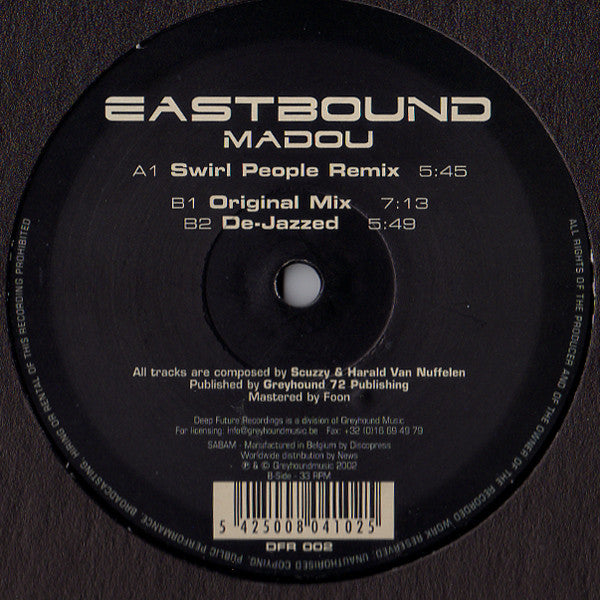 Eastbound : Madou (12")