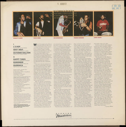 Stanley Clarke / Chick Corea / Joe Henderson / Freddie Hubbard / Lenny White : The Griffith Park Collection (LP, Album, Promo, Eas)