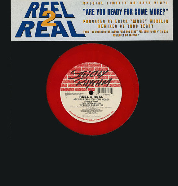 Reel 2 Real : Are You Ready For Some More? (12", Ltd, Red)