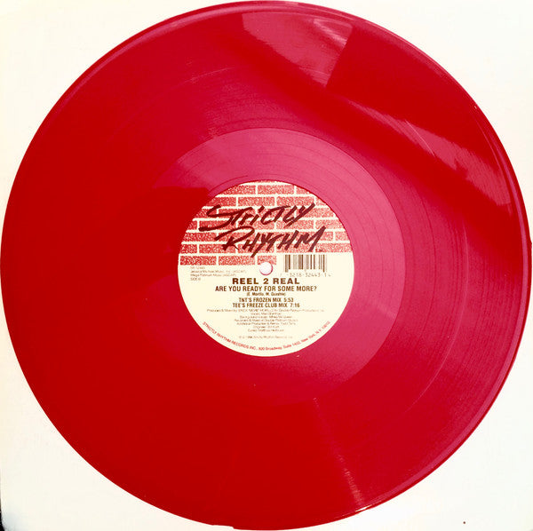 Reel 2 Real : Are You Ready For Some More? (12", Ltd, Red)