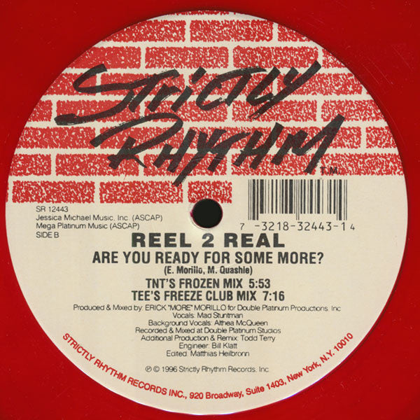 Reel 2 Real : Are You Ready For Some More? (12", Ltd, Red)
