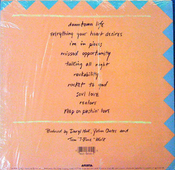 Daryl Hall John Oates* : Ooh Yeah! (LP, Album, All)