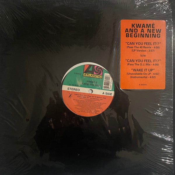 Kwamé & A New Beginning : Can U Feel It!? (12")