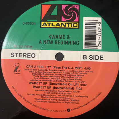 Kwamé & A New Beginning : Can U Feel It!? (12")