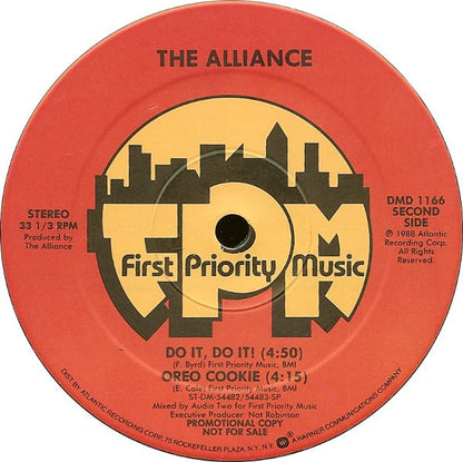 The Alliance* : Bustin' Loose (12", Promo)