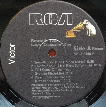 Evelyn "Champagne" King* : Smooth Talk (LP, Album, RE)