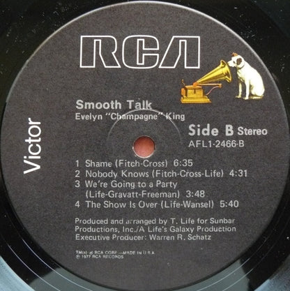 Evelyn "Champagne" King* : Smooth Talk (LP, Album, RE)