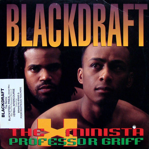 Professor Griff : Blackdraft (12", Promo)