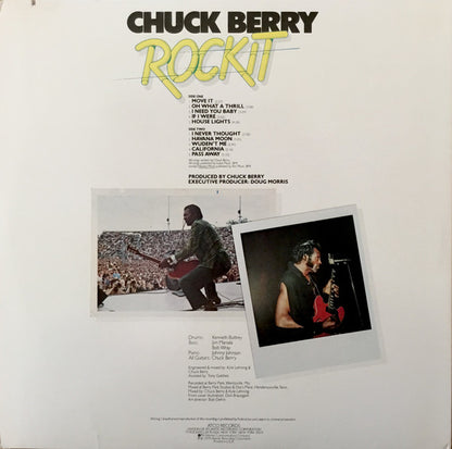 Chuck Berry : Rockit (LP, Album, RI)
