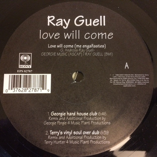Ray Guell : Love Will Come (12")