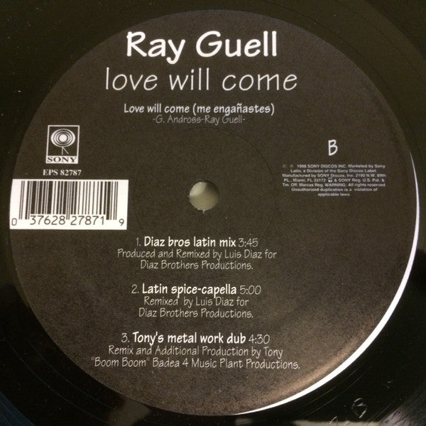 Ray Guell : Love Will Come (12")