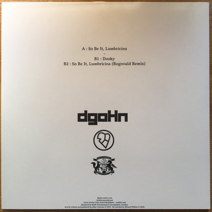 dgoHn : So Be It, Lumbricina (12", EP, Ltd, Red)