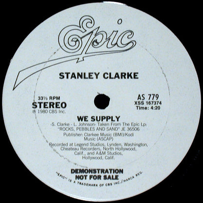 Stanley Clarke : You/Me Together (12", Promo)