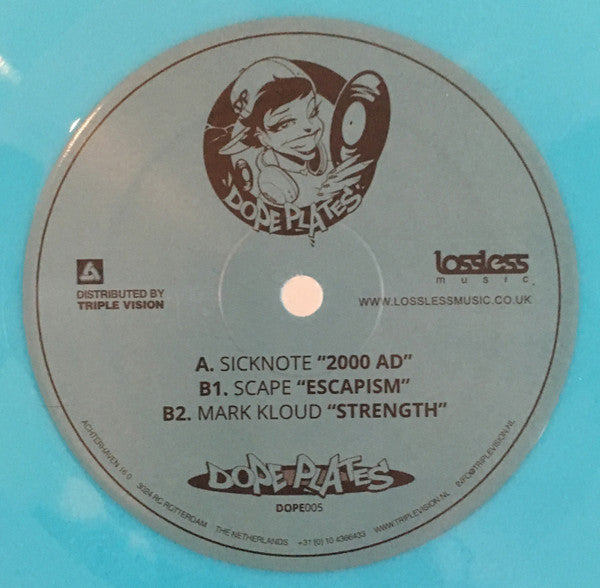 Sicknote (5), Scape (5), Mark Kloud : 2000 AD (12", Ltd, Tur)