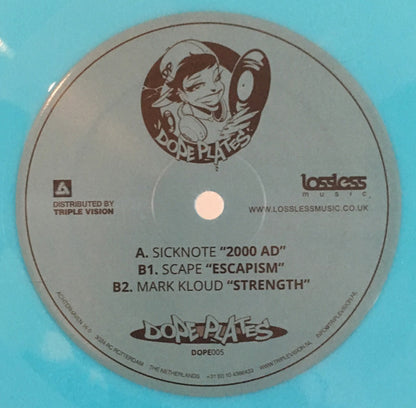 Sicknote (5), Scape (5), Mark Kloud : 2000 AD (12", Ltd, Tur)