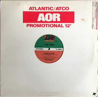 The Firm (7) : Radioactive (12", Promo, Gen)