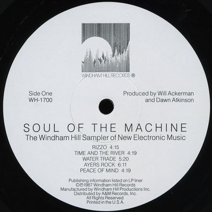 Various : Soul Of The Machine (The Windham Hill Sampler Of New Electronic Music) (LP, Comp, Smplr)